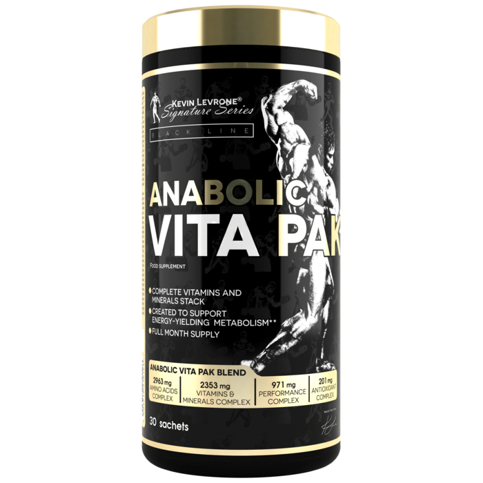 Kevin Levrone ANABOLIC VITA PAK 30 sachets 5903719210126, NACE42701 Levrone Black | NACE42701