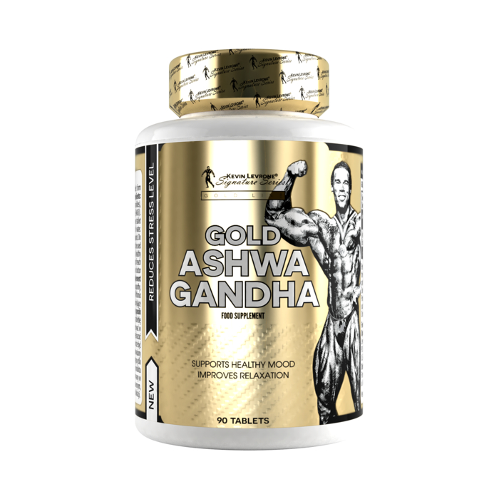 Kevin Levrone GOLD Ashwagandha 90 tablets 5903719243827, ERXD89761 Levrone Gold | ERXD89761