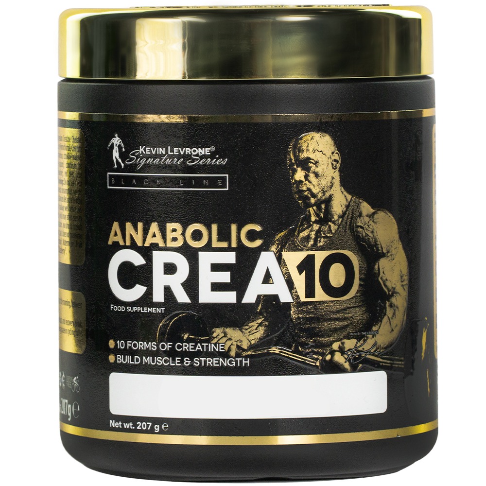 Kevin Levrone Anabolic Crea10, 207 G, Contains 10 Kinds of Creatine, QSXF40391 Levrone Black | QSXF40391