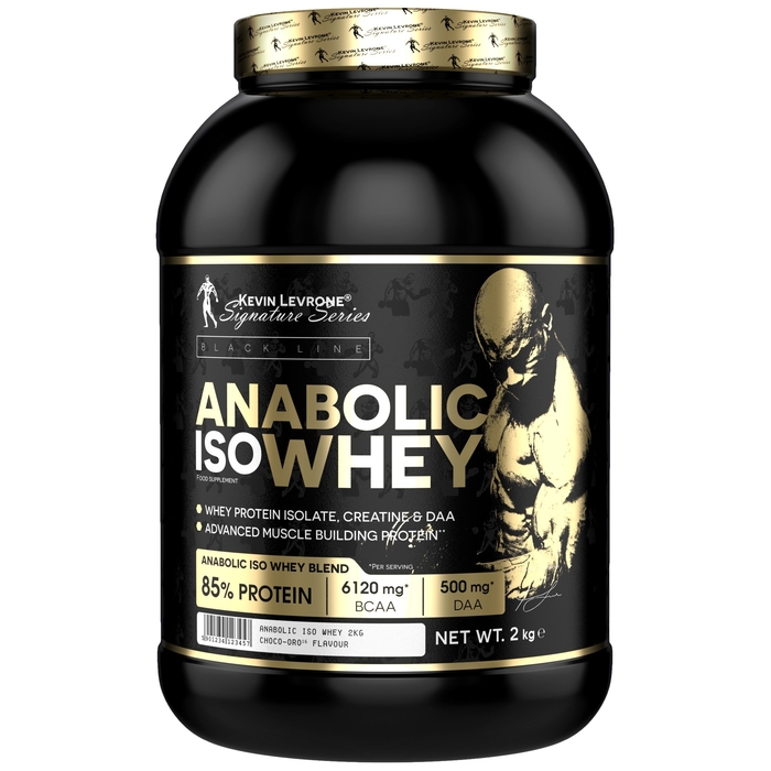 Kevin Levrone Anabolic Iso Whey, 2 KG, 85% Protein, Advanced Muscle building Protein, QVWR64179 Levrone Black | QVWR64179