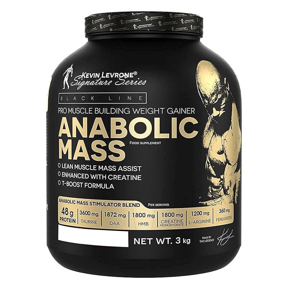 Kevin Levrone Anabolic Mass, 3 Kg, Contributes to a Growth in Muscle Mass, CRMX40589 Levrone Black | CRMX40589