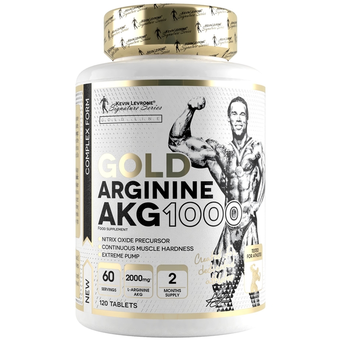 Kevin Levrone GOLD ARGININE AKG 1000 120 tablets, YFRE13496 Levrone Gold | YFRE13496
