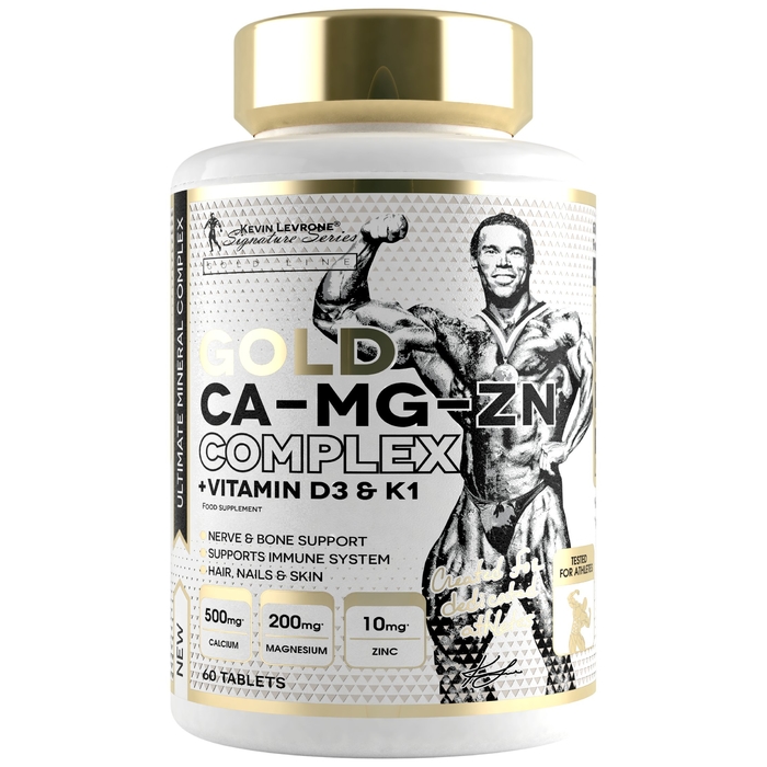 Kevin Levrone GOLD CA-MG-ZN COMPLEX 60 tablets, PZRI37465 Levrone Gold | PZRI37465