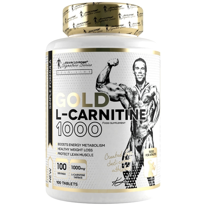 Kevin Levrone GOLD L-CARNITINE 1000 100 tablets, VKDL86351 Levrone Gold | VKDL86351
