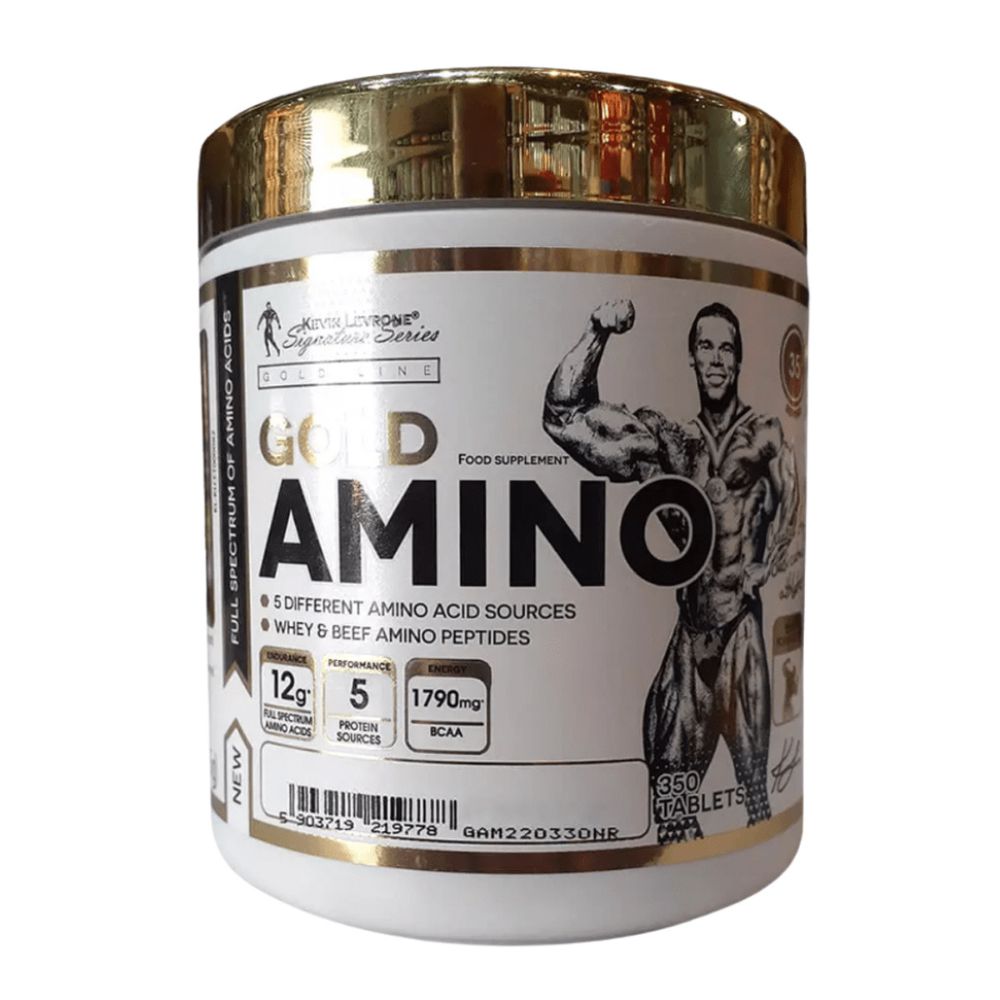 Kevin Levrone Gold Amino, 350 Tablets, 5 Different Amino Acid Sources, Increased Stamina, CIWF08274 Levrone Gold | CIWF08274
