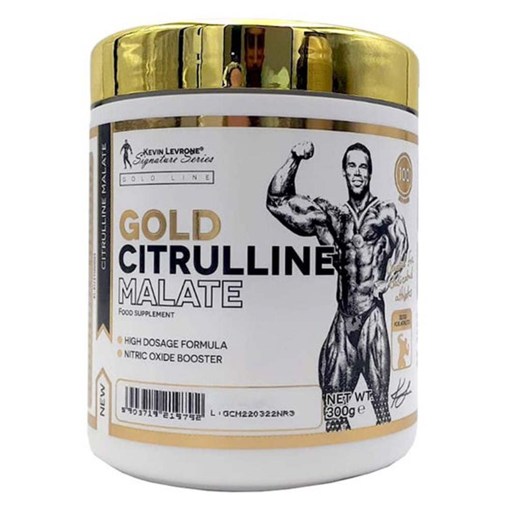Kevin Levrone Gold Citrulline Malate, Unflavored, 300 Gm, Support Blood Flow & Pumping, IQTD59180 Levrone Gold | IQTD59180