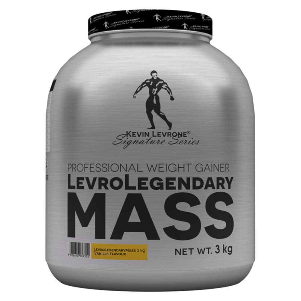 Kevin Levrone Levro Legendary Mass, Vanilla, 3 Kg, Ideal Option for Physically Active People, ZIHA61249 Levrone Silver | ZIHA61249