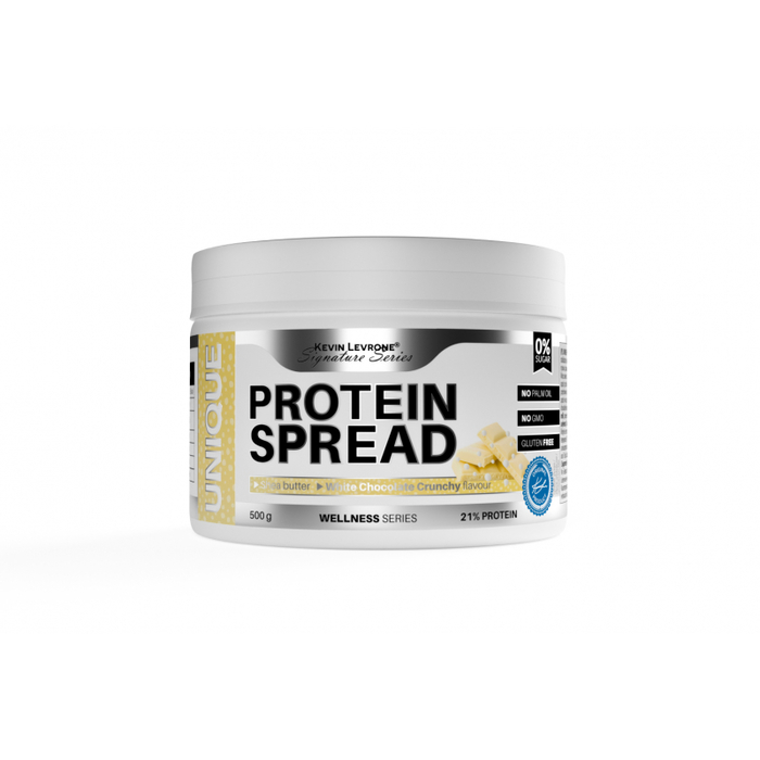Kevin Levrone Levrone Unique Protein Spread 500g White chocolate Crunchy 5903719205061, JPXH84015 Levrone Wellness | JPXH84015