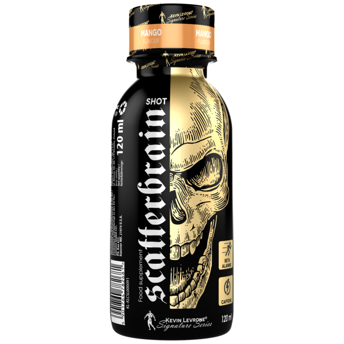 Kevin Levrone SCATTERBRAIN SHOT 120 ml (energy drink) 5903719229197, GVDS43761 Levrone Black | GVDS43761