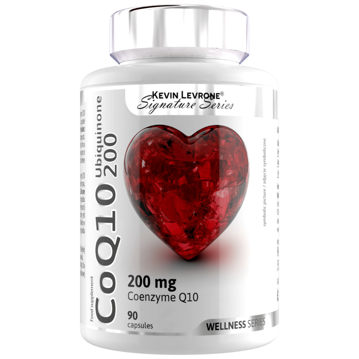 Kevin Levrone Wellness Series CoQ10 Ubiquinone 200 90 caps 5903719260886, EQAR08971 Levrone Wellness | EQAR08971