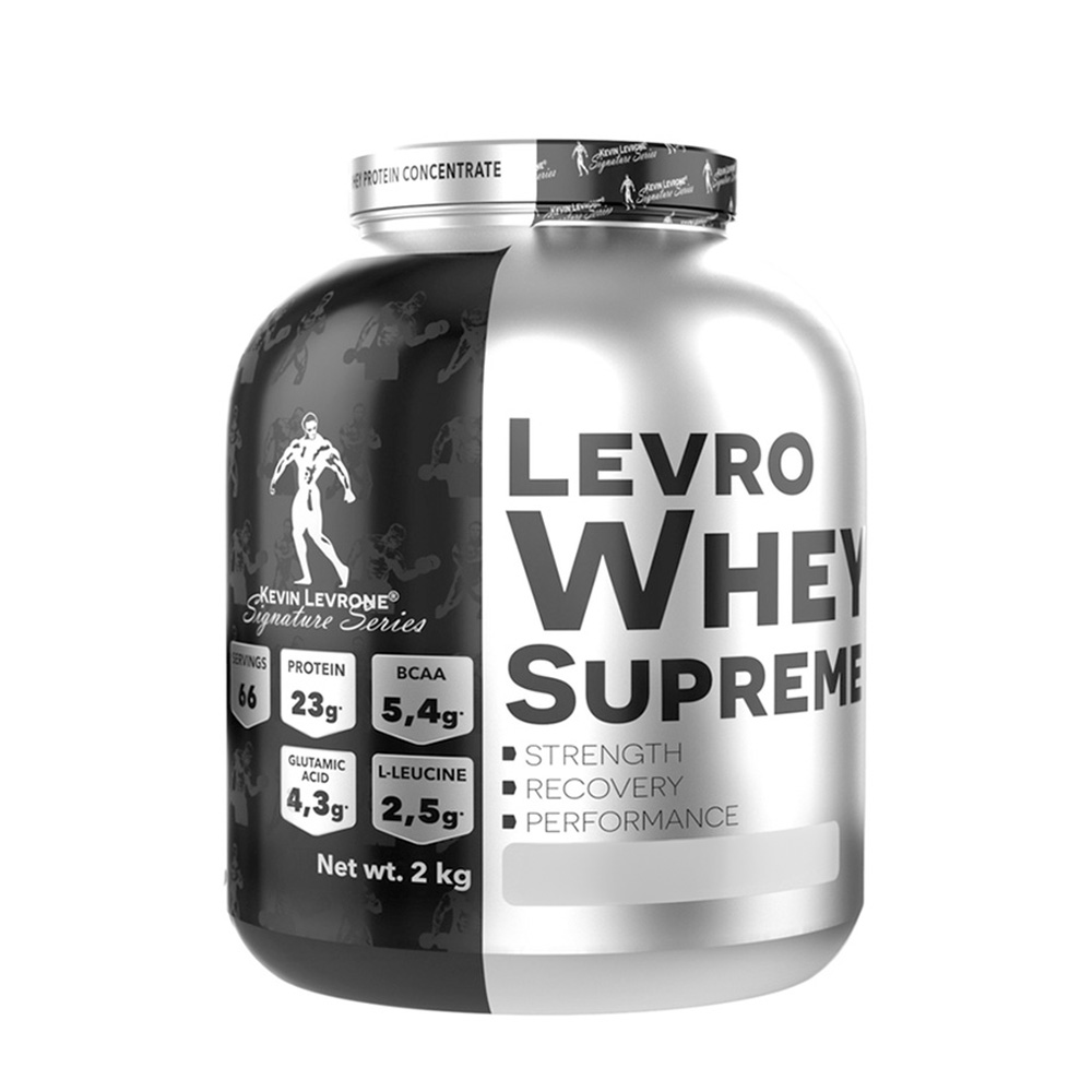 Kevin Levrone Whey Supreme, Vanilla, 2 Kg, Support Strength, Support Recovery, BMAE05732 Levrone Silver | BMAE05732